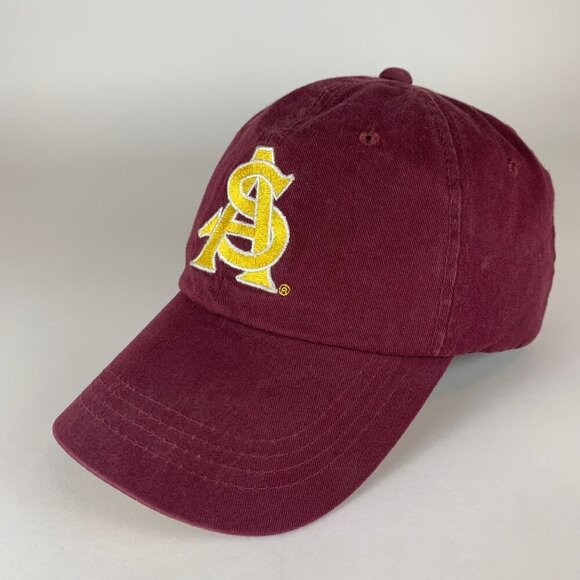 Signatures Other - Arizona State Sun Devils NCAA Maroon Signatures Relaxed Fit Strapback Hat